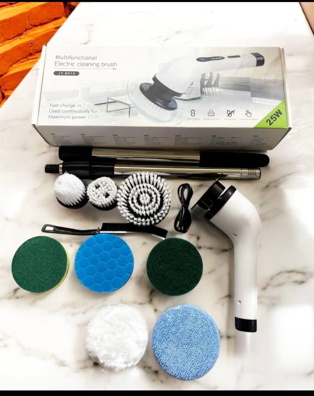 CleanMaster™, Cepillo 9 en 1 para el Hogar